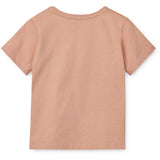 LIEWOOD Paris Mademoiselle / Pale Tuscany Apia Placement Shortsleeve T-Skjorte