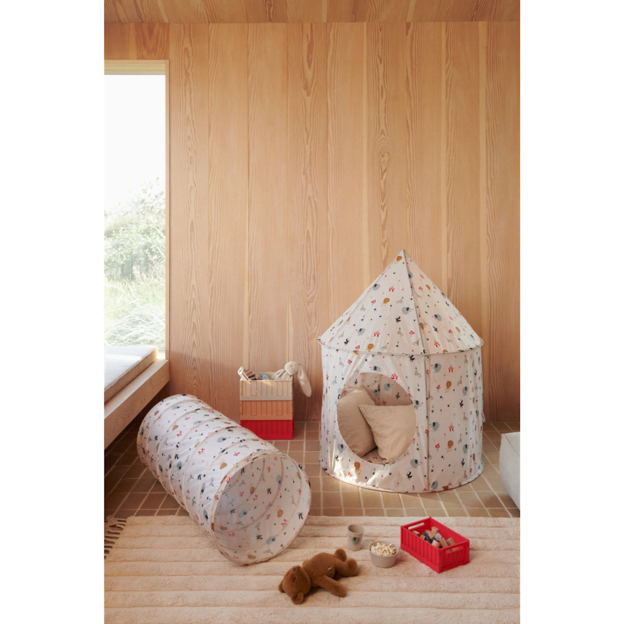 LIEWOOD Peach / Sea Shell Oaks Pop Up Playtent