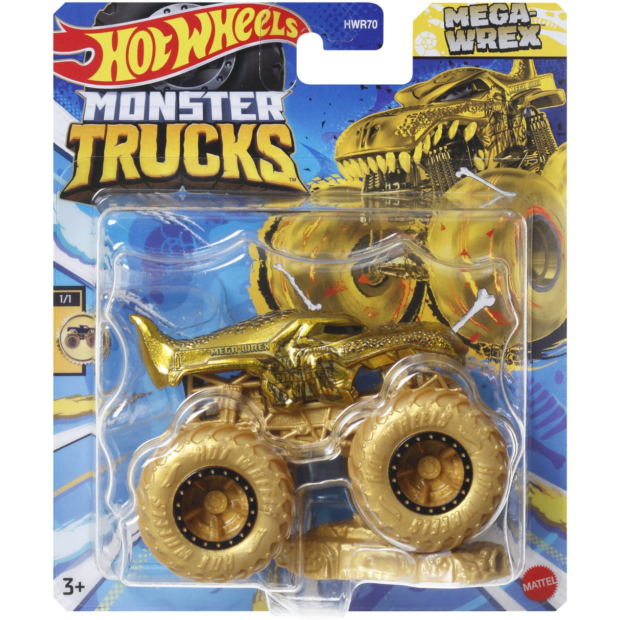 Hot Wheels Trucks Golden Mega Wrex Promo Truck