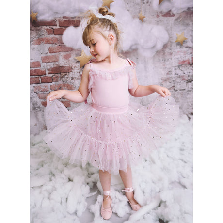 Dolly by Le Petit Tom Stars & Moon Tulle Tutu Skjørt Dusty Violet