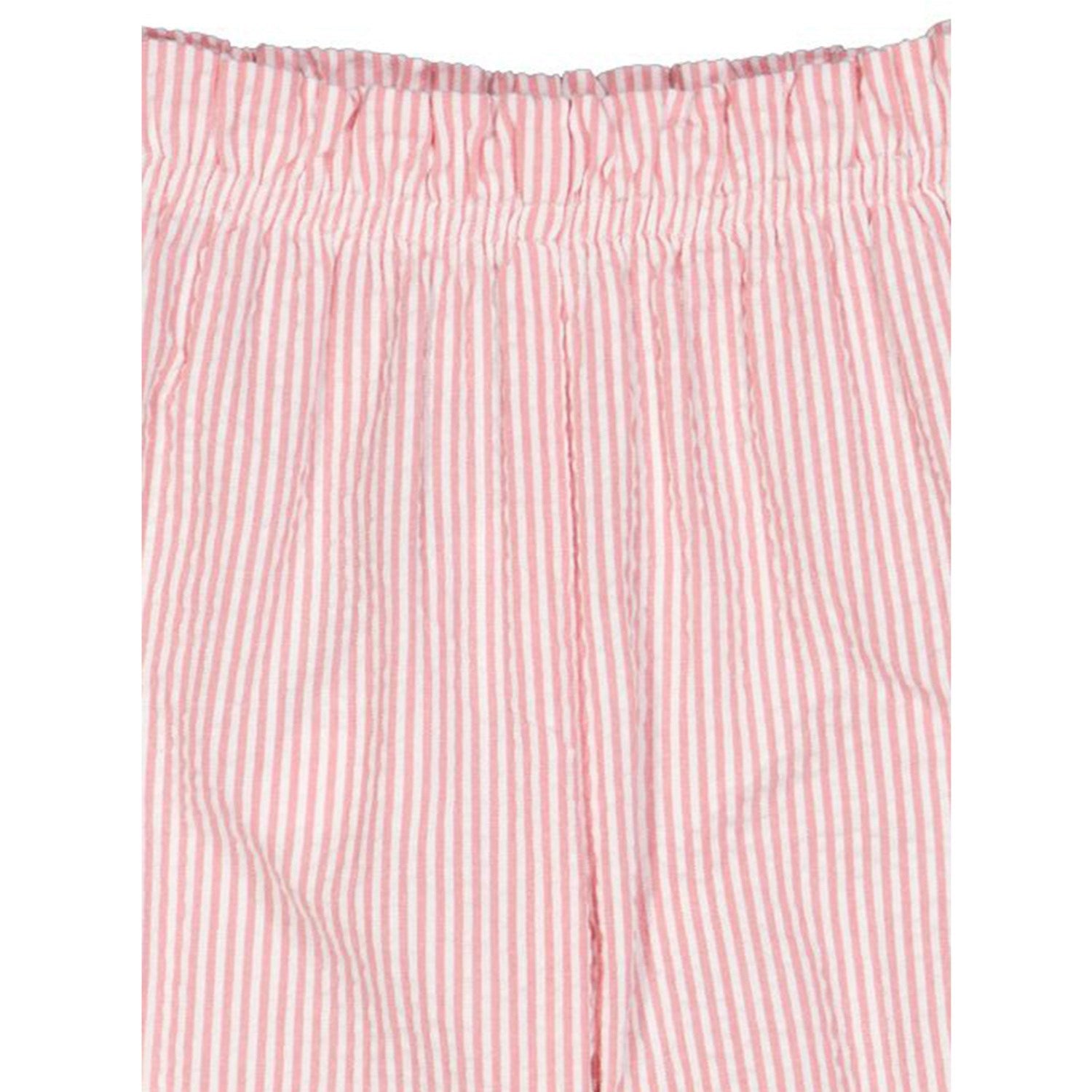 Müsli Balsam Cream/ Bubblegum Seersucker Stripe Flared Bukser Baby