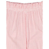 Müsli Balsam Cream/ Bubblegum Seersucker Stripe Flared Bukser Baby