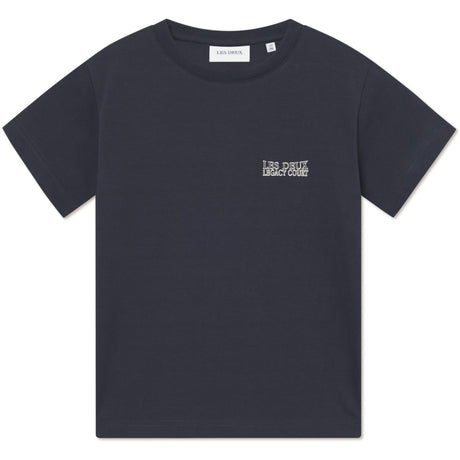 Les Deux Kids Dark Navy Atlas T-Shirt