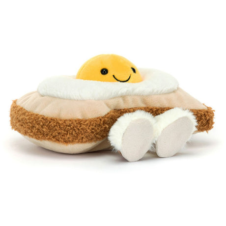 Jellycat FUN Amuseables Egg Stekte egg på toast 16 cm