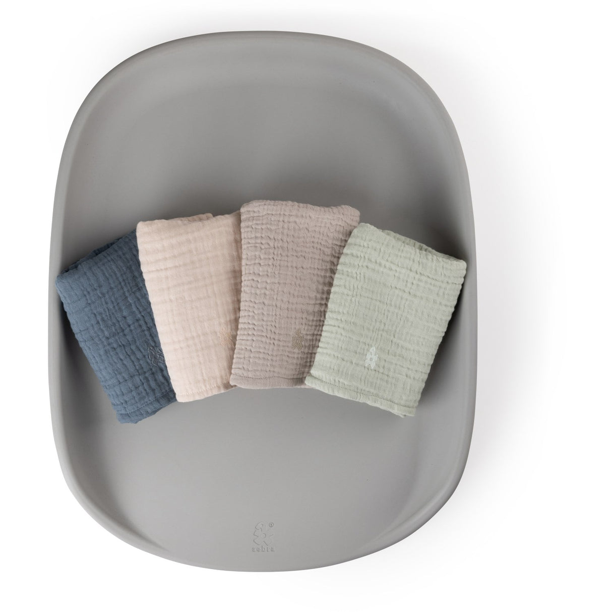 Sebra Beige Nursing Håndkle 6-lags 2-Pakning Muslin