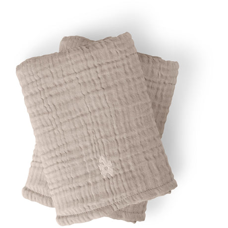 Sebra Beige Nursing Håndkle 6-lags 2-Pakning Muslin