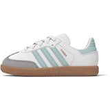 adidas Originals Ftwr White/Semi Flash Aqua/Gum 3 Samba Og El I Sneakers