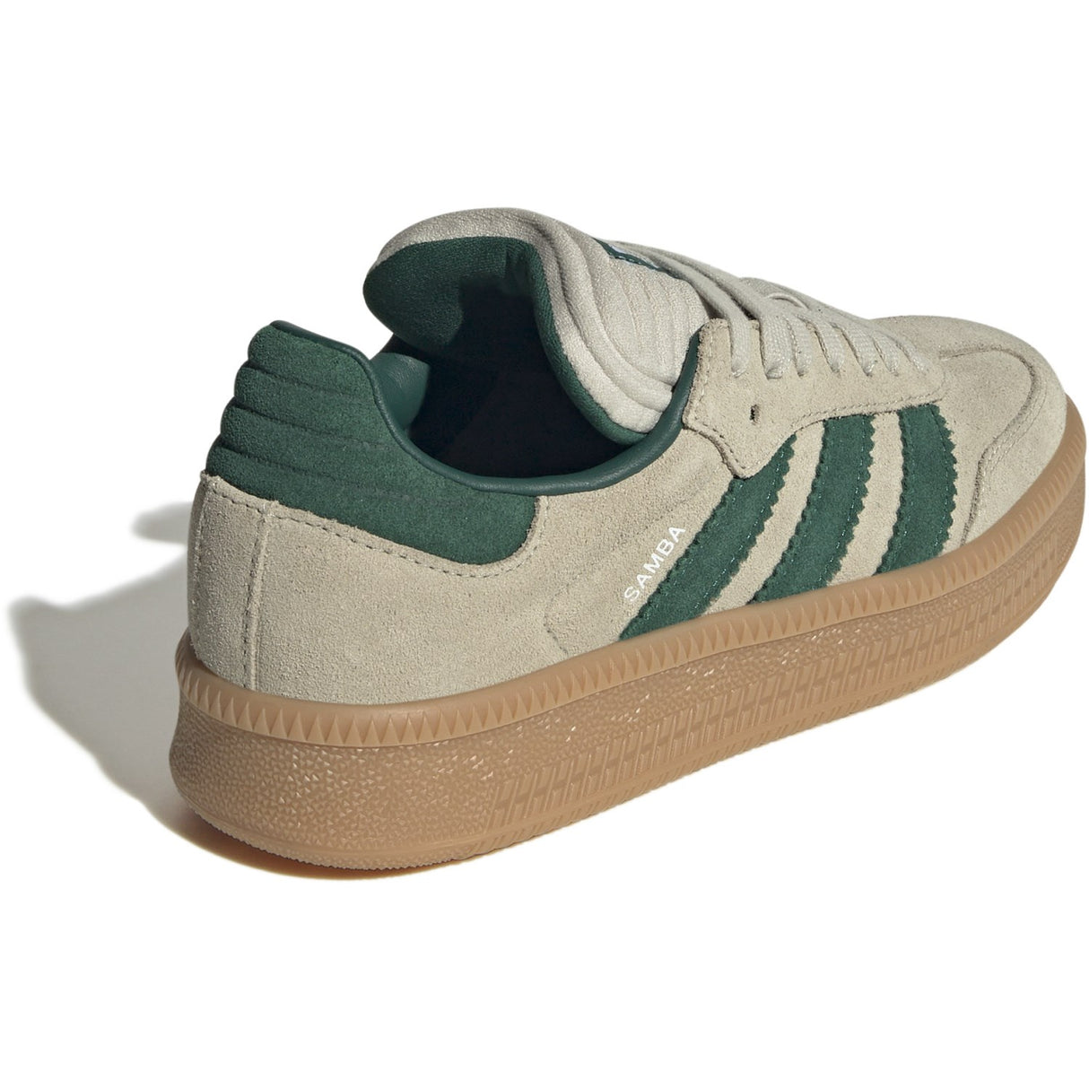 adidas Originals Putty Grey/Collegiate Green/Gum 3 Samba Xlg J Sneakers