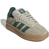 adidas Originals Putty Grey/Collegiate Green/Gum 3 Samba Xlg J Sneakers