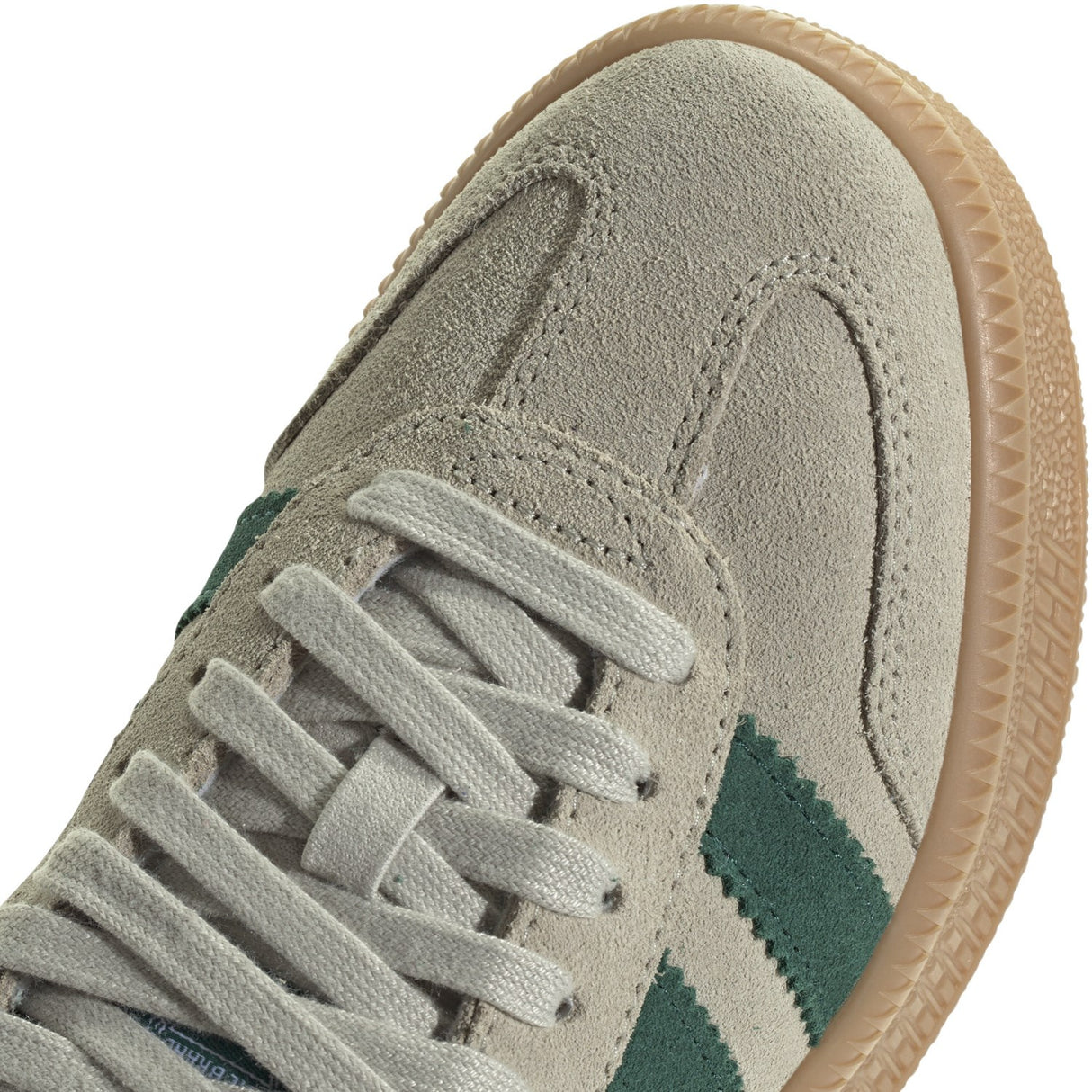 adidas Originals Putty Grey/Collegiate Green/Gum 3 Samba Xlg J Sneakers