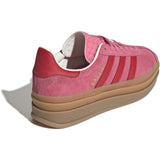 adidas Originals Rose Tone/Better Scarlet/Cream White Gazelle Bold J Sneakers