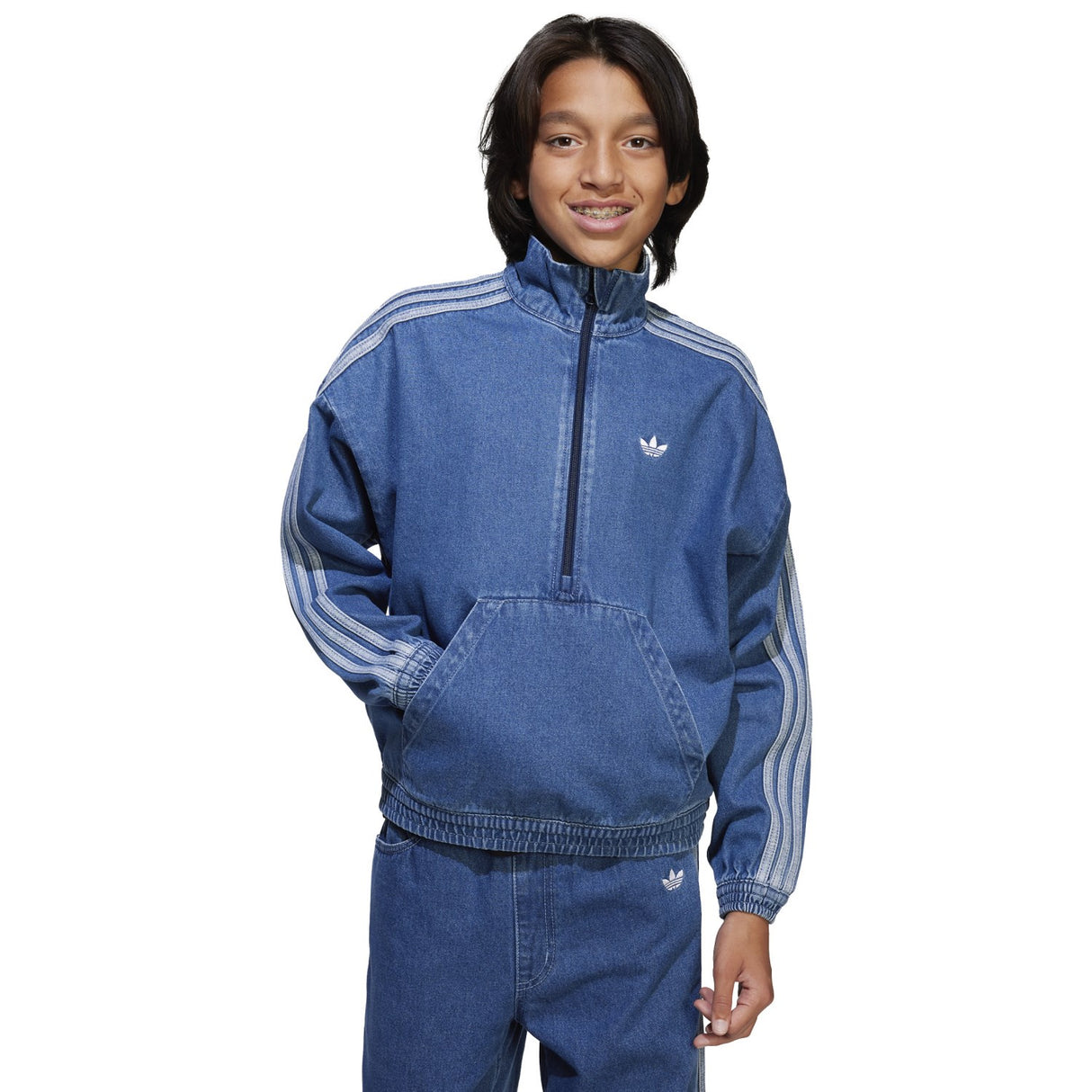 adidas Originals Medium Blue Denim Jakke