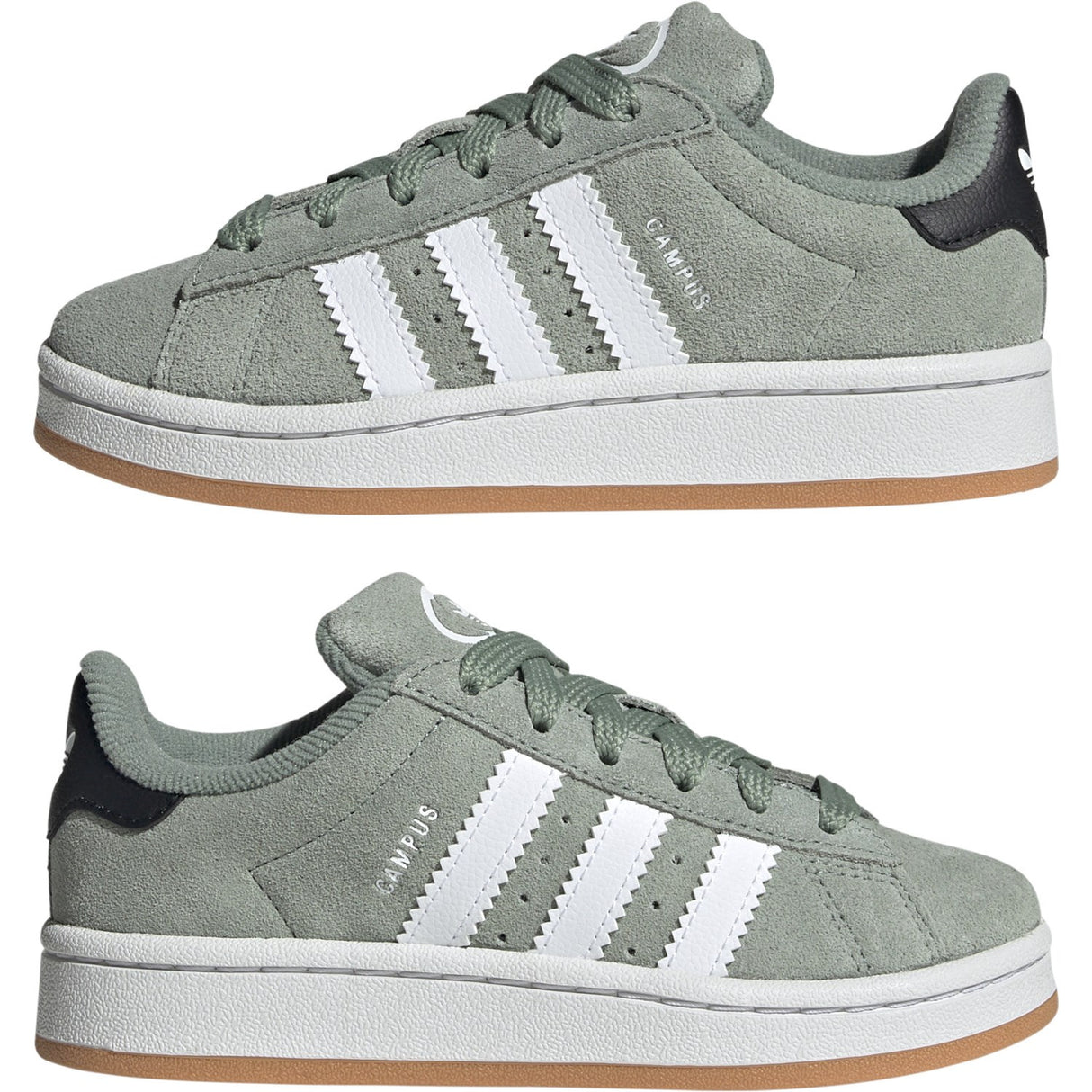 adidas Originals Silver Green/Ftwr White/Gum 2 Campus 00S C Sneakers