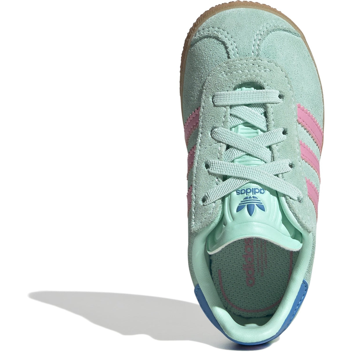 adidas Originals Clear Mint/Bliss Pink/Bright Blue Gazelle Cf El I Sneakers