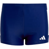 adidas Originals Dark Blue/White 3S Bld Badebukse Boxer Y