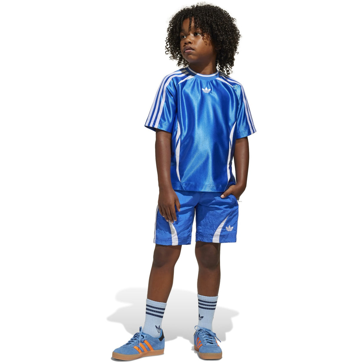 adidas Originals Blue Kort Tee Sett