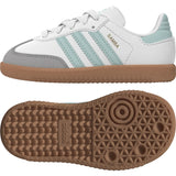 adidas Originals Ftwr White/Semi Flash Aqua/Gum 3 Samba Og El I Sneakers