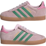 adidas Originals Clear Pink/Court Green/Bliss Pink Gazelle Cf El C Sneakers