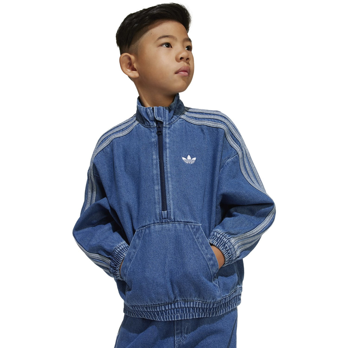 adidas Originals Medium Blue Denim Denim Sett