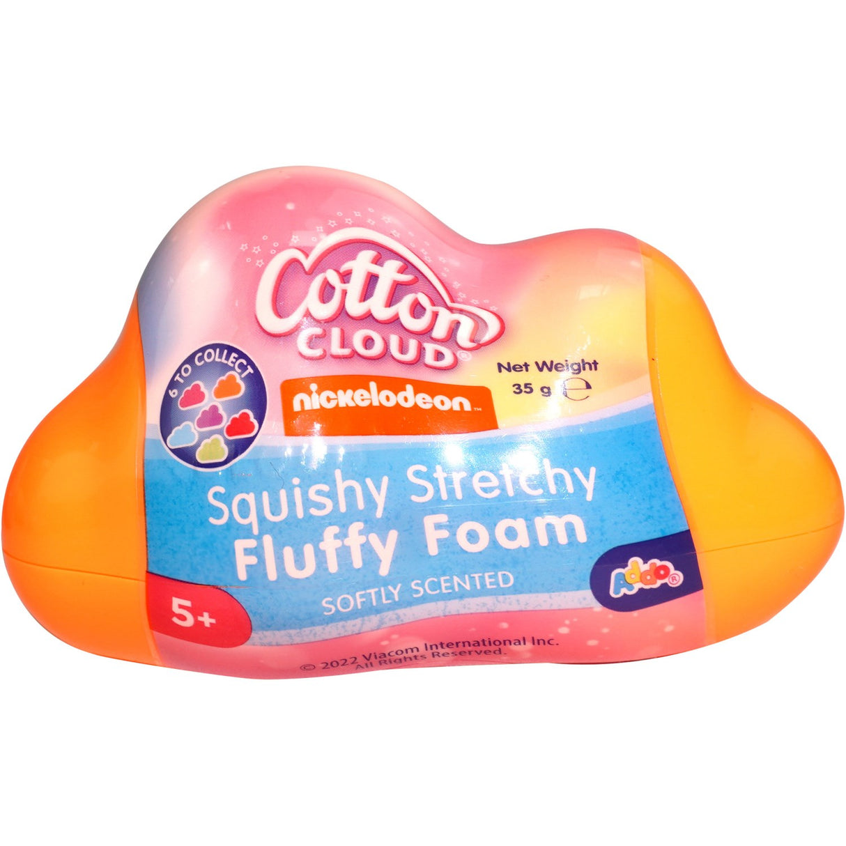 Pocket Money Farge Endre Fluffy Foam oransje / gul