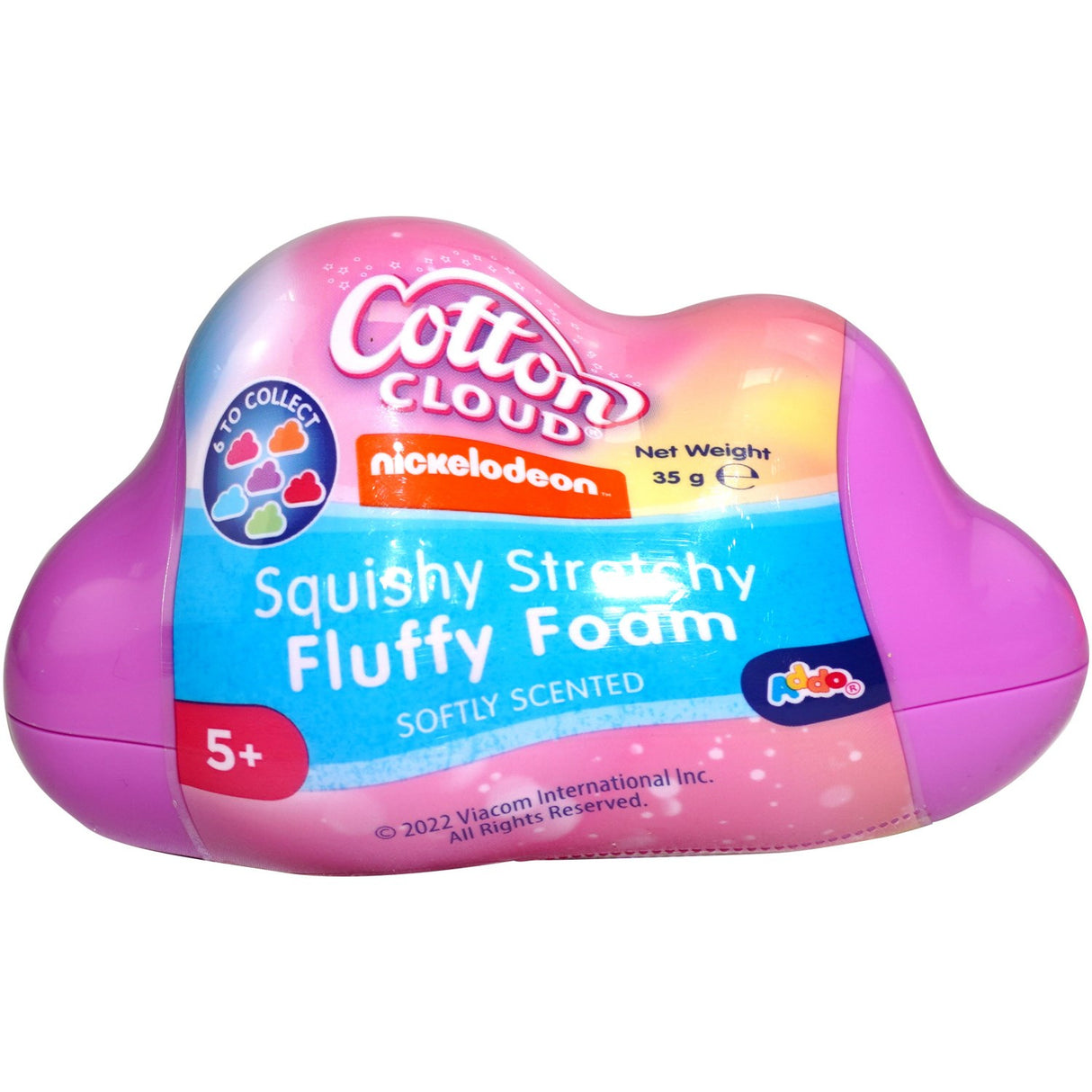 Pocket Money Farge Endre Fluffy Foam Lilla / Rosa