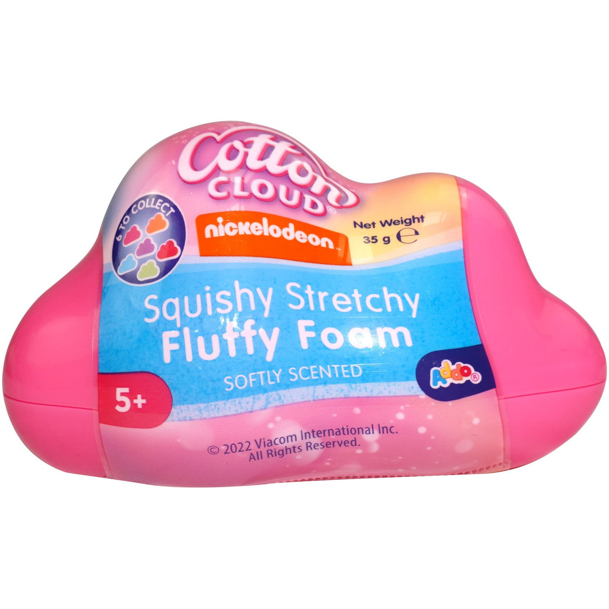 Pocket Money Money Colour Changing Fluffy Foam Pink