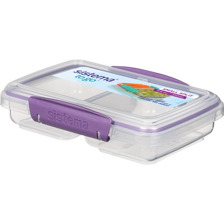 Sistema To-Go Small Split Matboks 350 ml Purple