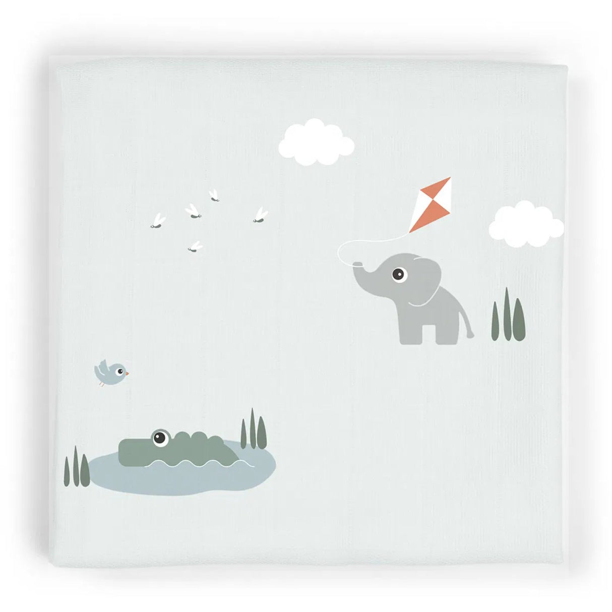 DonebyDeer Blue Baby Swaddling Lekeplass