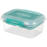 Sistema Minty Teal Rectangle Stax To Go Lunsjboks 1L