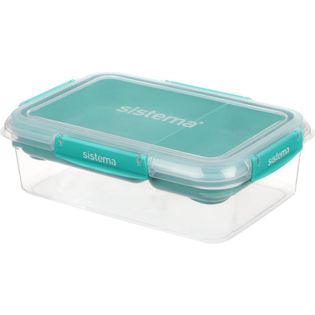 Sistema Minty Teal Rectangle Stax To Go Lunsjboks 2.2L