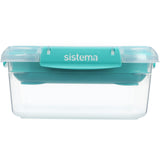 Sistema Minty Teal Rectangle Stax To Go Lunsjboks 2.2L