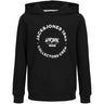 Jack & Jones Junior Black Simon Sweat Hettegenser