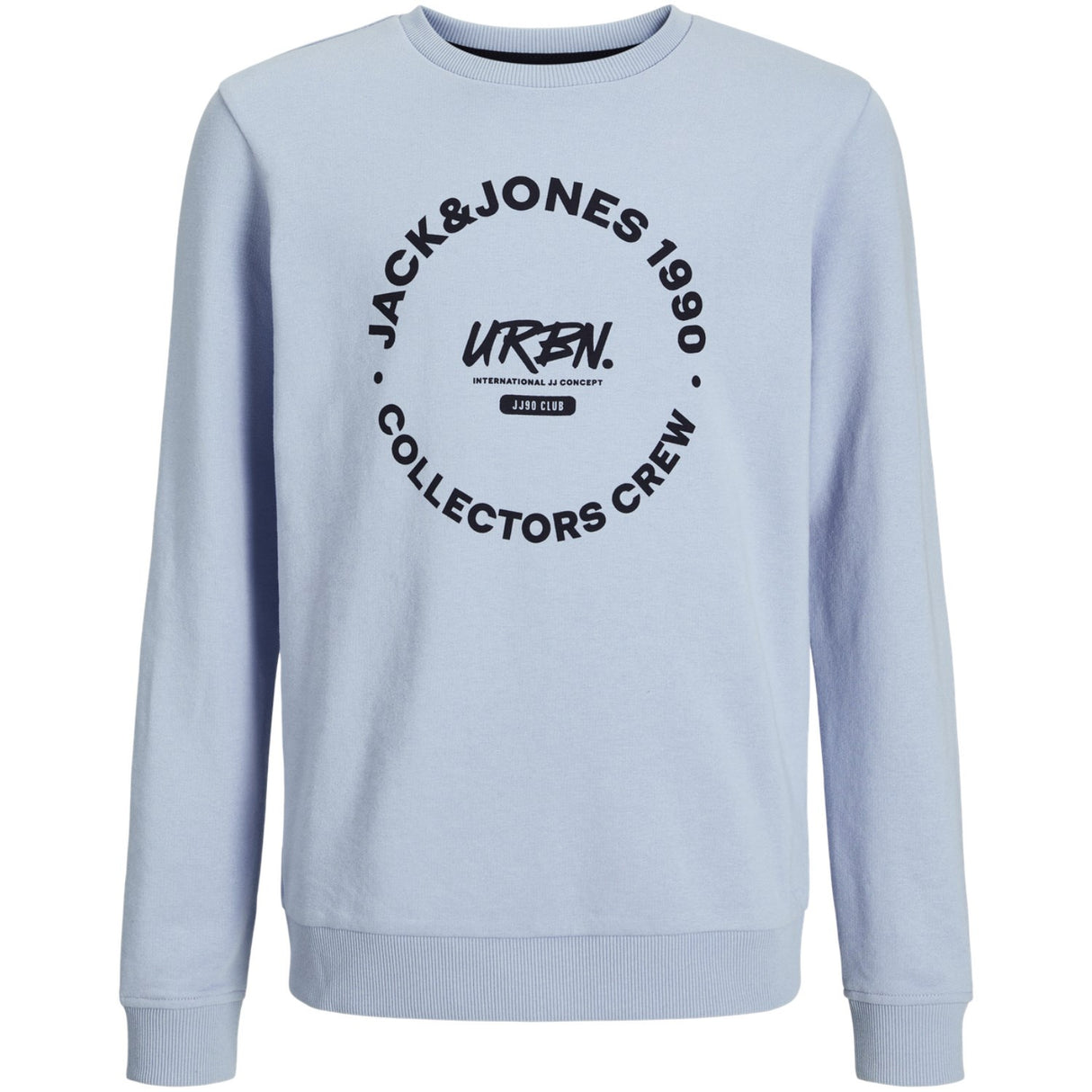 Jack & Jones Junior Chambray Blue Simon Collegegenser Crew Neck