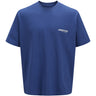 Jack & Jones Junior Beaucoup Blue Union Back Print T-Shirt Crew Neck