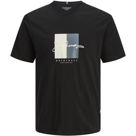 Jack & Jones Junior Black Frederiksberg Boxscript T-Shirt