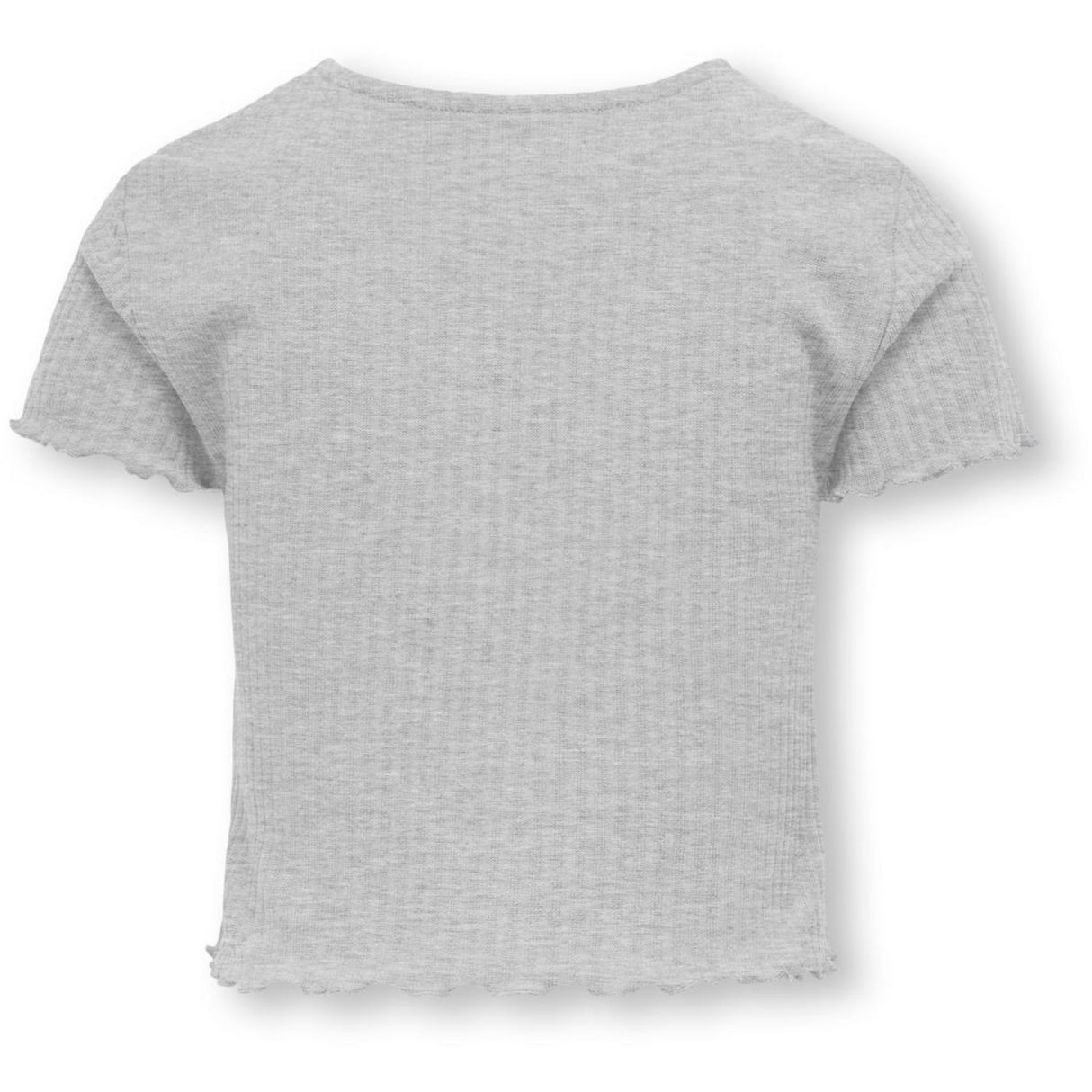 kids ONLY Light Grey Melange Nella O-Neck Topp Noos