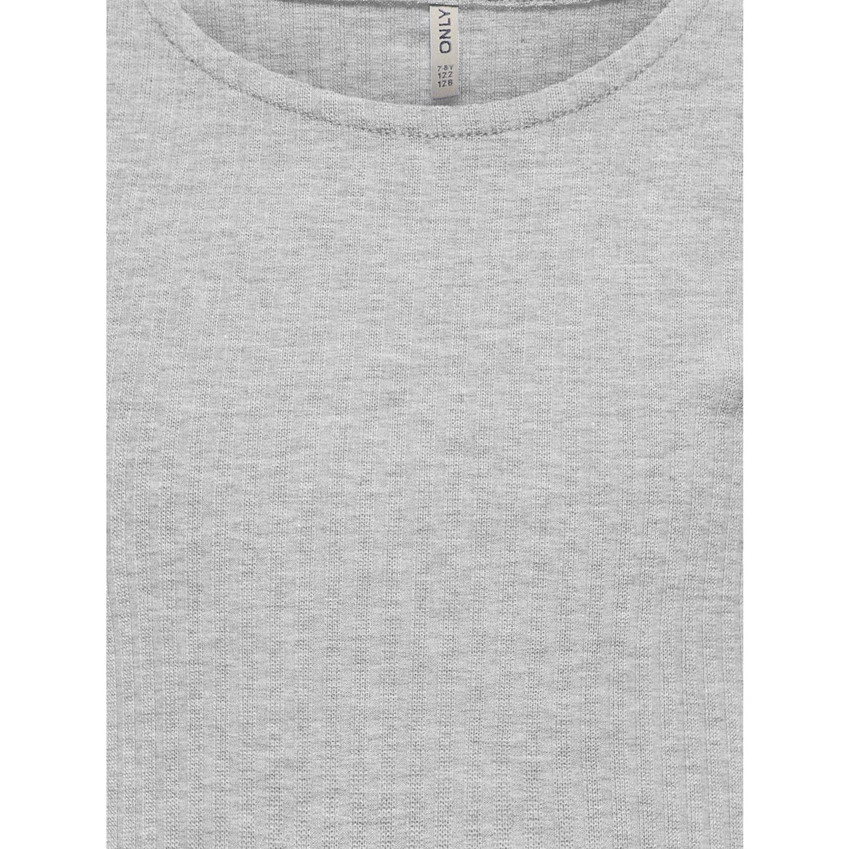 kids ONLY Light Grey Melange Nella O-Neck Topp Noos