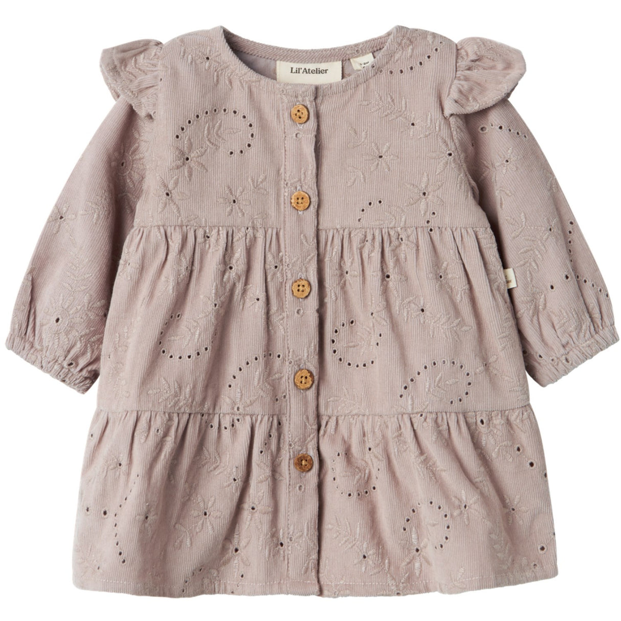 Lil'Atelier Etherea Bine Loose Corduroy Kjole