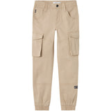 Name It Oxford Tan Ryan Cargo Twill Bukser Noos