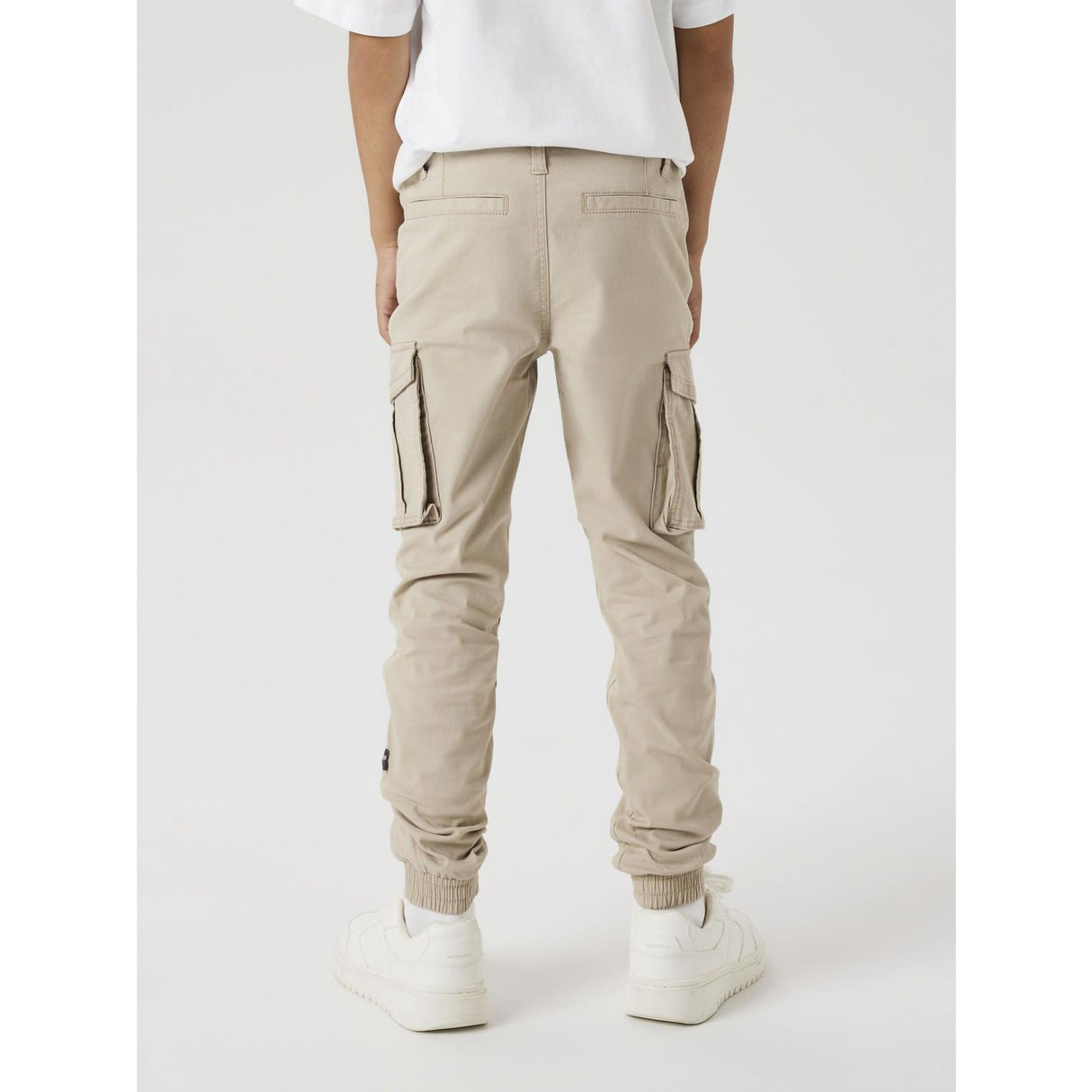 Name It Oxford Tan Ryan Cargo Twill Bukser Noos