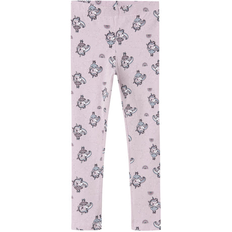 Name It Winsome Orchid Unicorns Vivian AOP Leggings