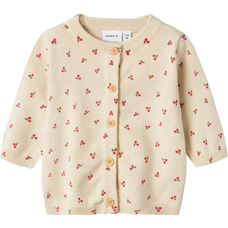 Name It Summer Sand Bicher Strikk Cardigan