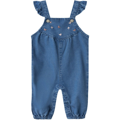 Name It Medium Blue Denim Evi Round Denim Overall