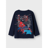 Name It Navy Blazer Jacinto Spiderman Regular Bluse Marvel