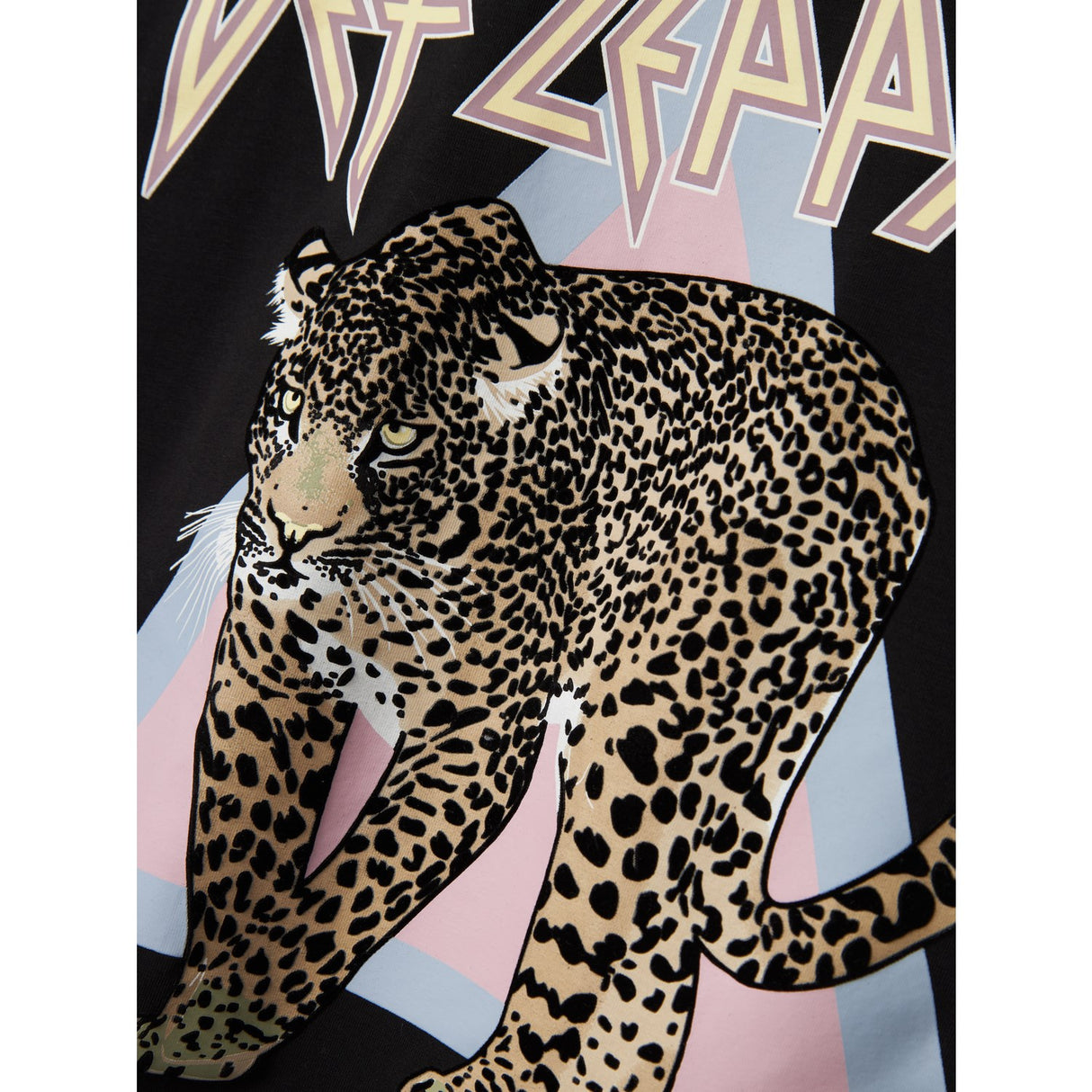 Name It Black Jikki Def Leppard T-Shirt