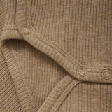 FIXONI Macaroon Melange Wrap Body LS Mélange Rib