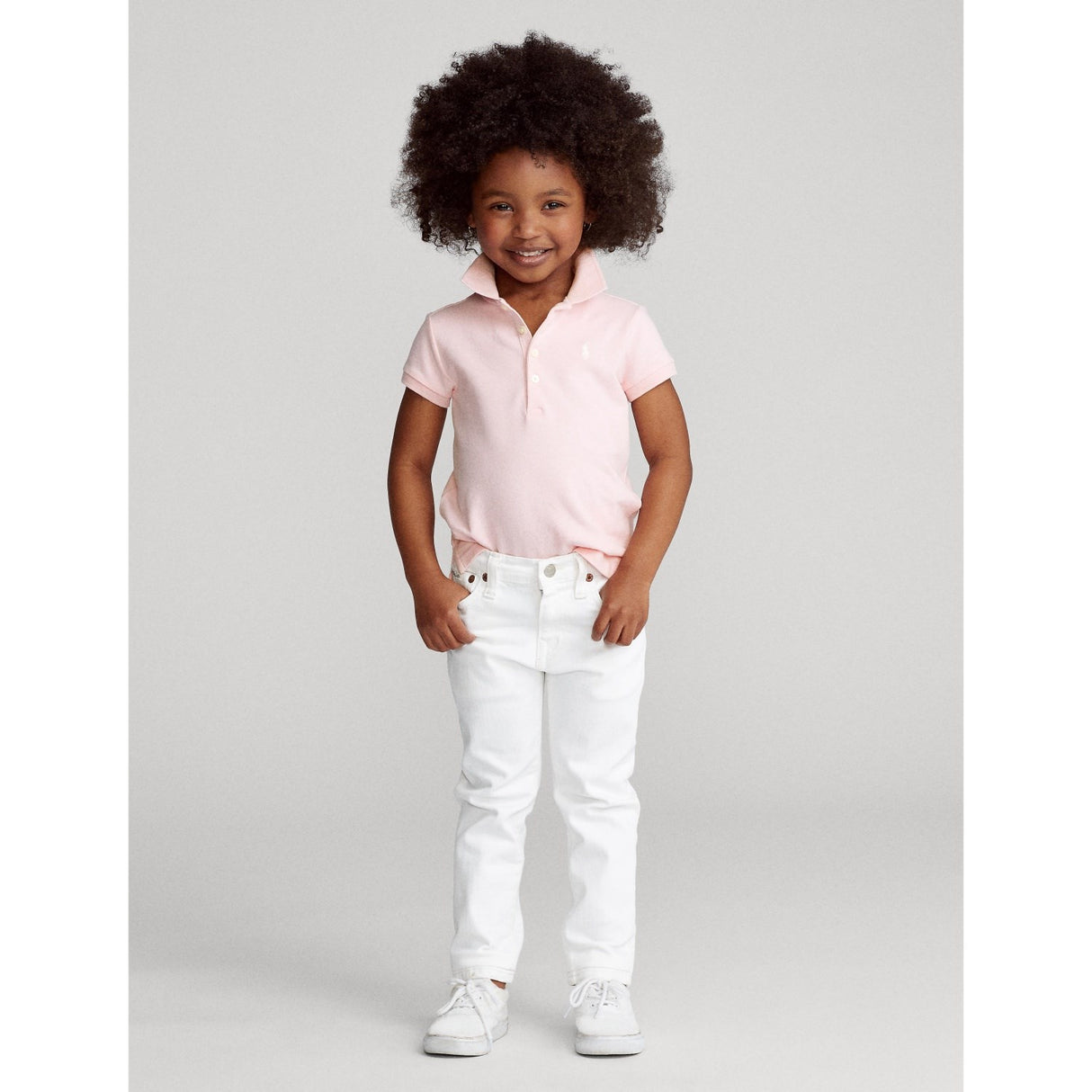 Polo Ralph Lauren Hint Of Pink Girl Polo