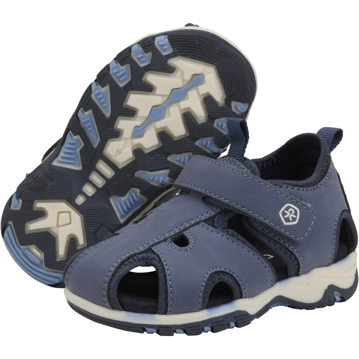 Color Kids Vintage Indigo Baby Sandaler M. Borrelås Stropp