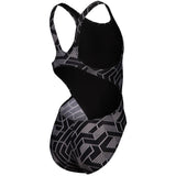 Arena Black-Team Black Escape Badedrakt Swim Tech L