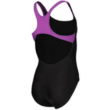 Arena Black-Violet Dim Lys Badedrakt Swim Pro Back L